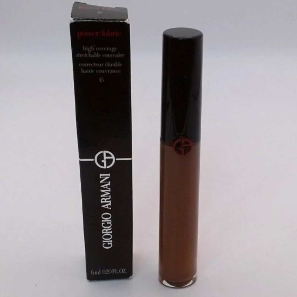 ARMANI beauty Power Fabric Stretchable  Concealer in 15 - Deep/neutral‎ BNIB